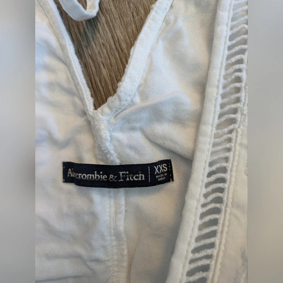 Abercrombie & Fitch Women's Eyelet Cotton Romper - Picture 5 of 7